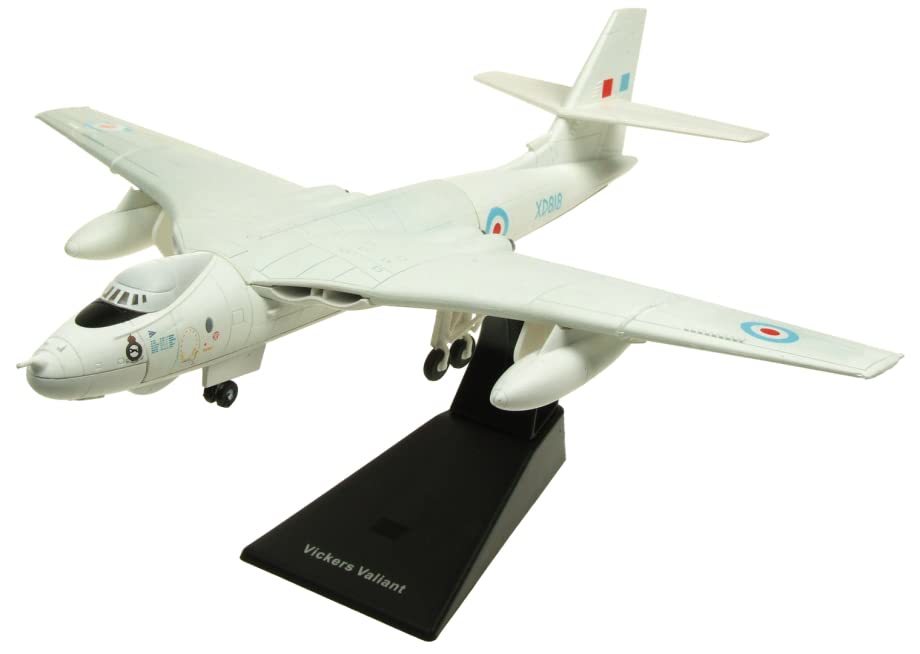 ATLAS イギリス空軍 爆撃機 ダイキャスト モデル 1/144 ビッカース ヴァリアント Vickers Valiant 1965 塗装済完成品_画像2