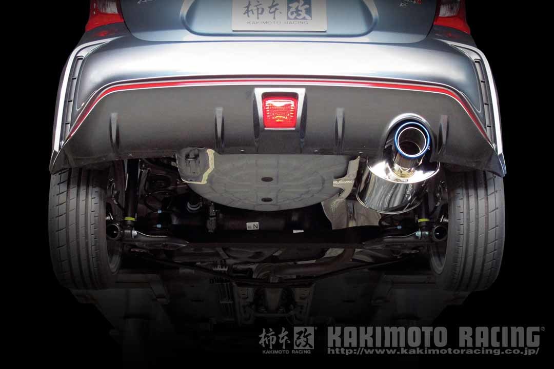 柿本改 マフラー Class KR ノート NISMO S DBA-E12改 1.6_NA HR16DE 2WD(FF) 14/10～20/11 5MT 個人宅不可 北海道・離島は要確認_画像5