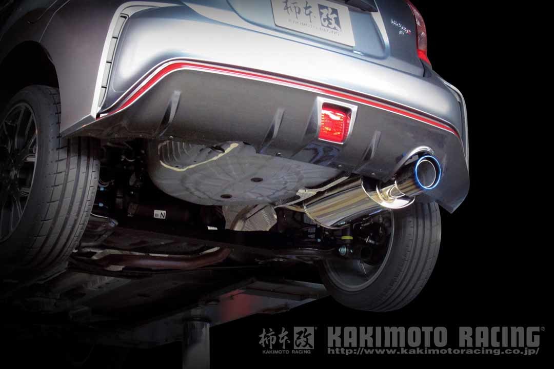 柿本改 マフラー Class KR ノート NISMO S DBA-E12改 1.6_NA HR16DE 2WD(FF) 14/10～20/11 5MT 個人宅不可 北海道・離島は要確認_画像4