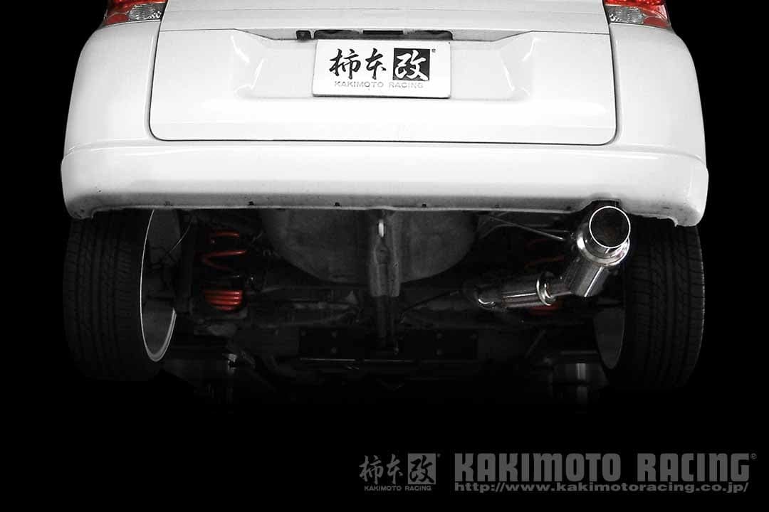 柿本改 マフラー hyper GTbox Rev. モビリオスパイク LA,CBA-GK1 1.5_NA L15A 2WD(FF) 02/9～05/12 CVT 個人宅不可 北海道・離島は要確認_画像4