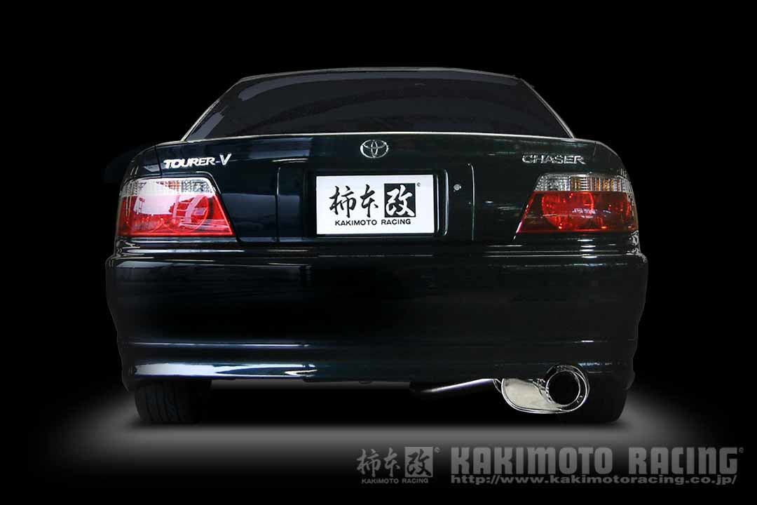 柿本改 マフラー Kakimoto.R マーク2 E-JZX100 98/8_M/C前 1JZ-GTE 2WD 96/9～98/8 5MT/4AT 個人宅不可 北海道・離島は要確認_画像2