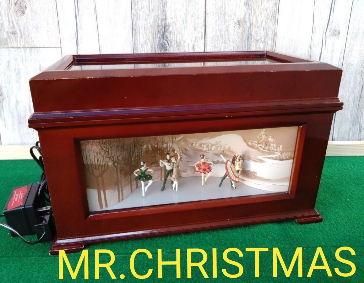 激レア★ ミスタークリスマス Mr. Christmas オルゴール J79001 アンティーク レトロ バレリーナ インテリア