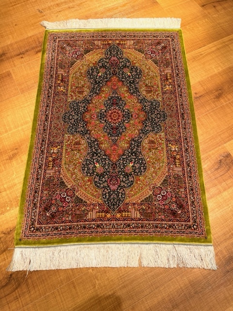 高額売筋】 ペルシャ絨毯・最高級ハンド&マシン織り・ 世界最高密度150