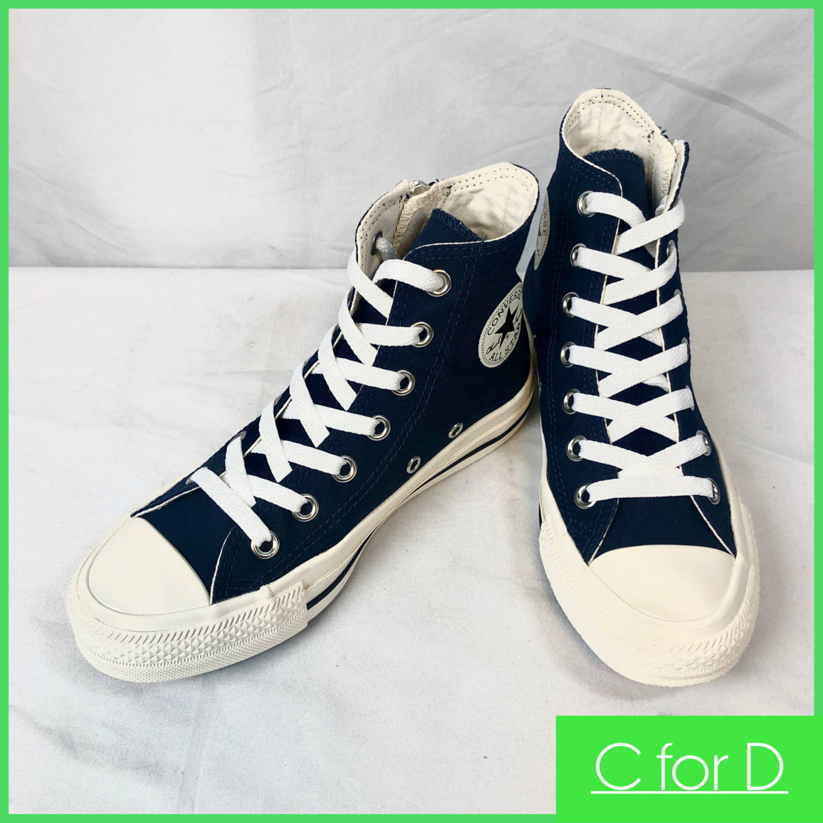 人気満点 美品☆即決☆CONVERSE☆22.5㎝ ハイカットスニーカー S469 7