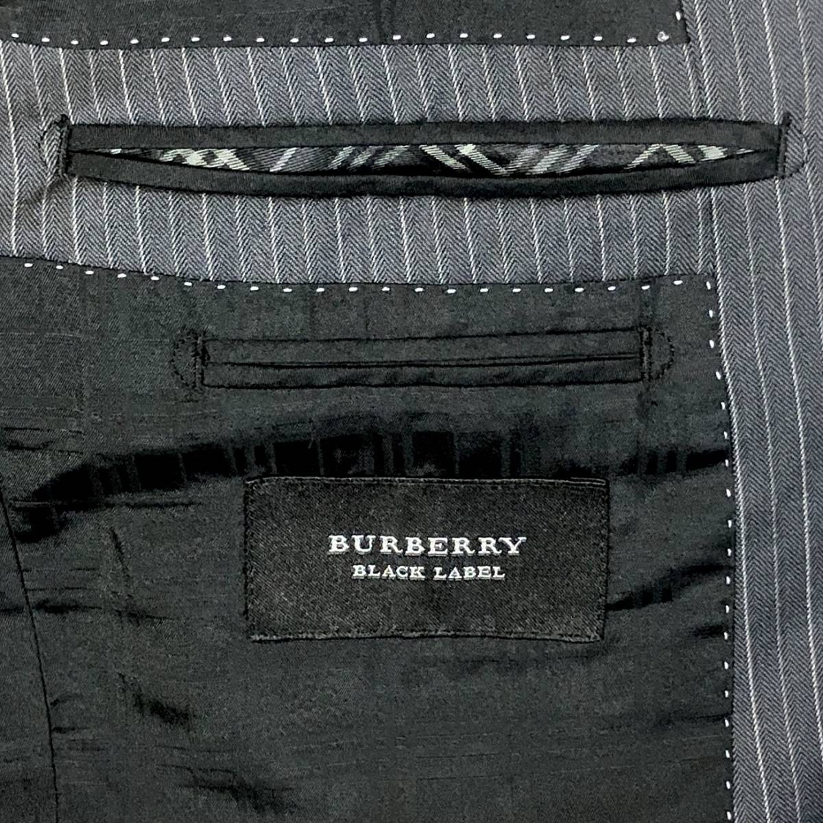 即決 BURBERRY サイズ92-76-170 38R バーバリー BLACK LABEL メンズ