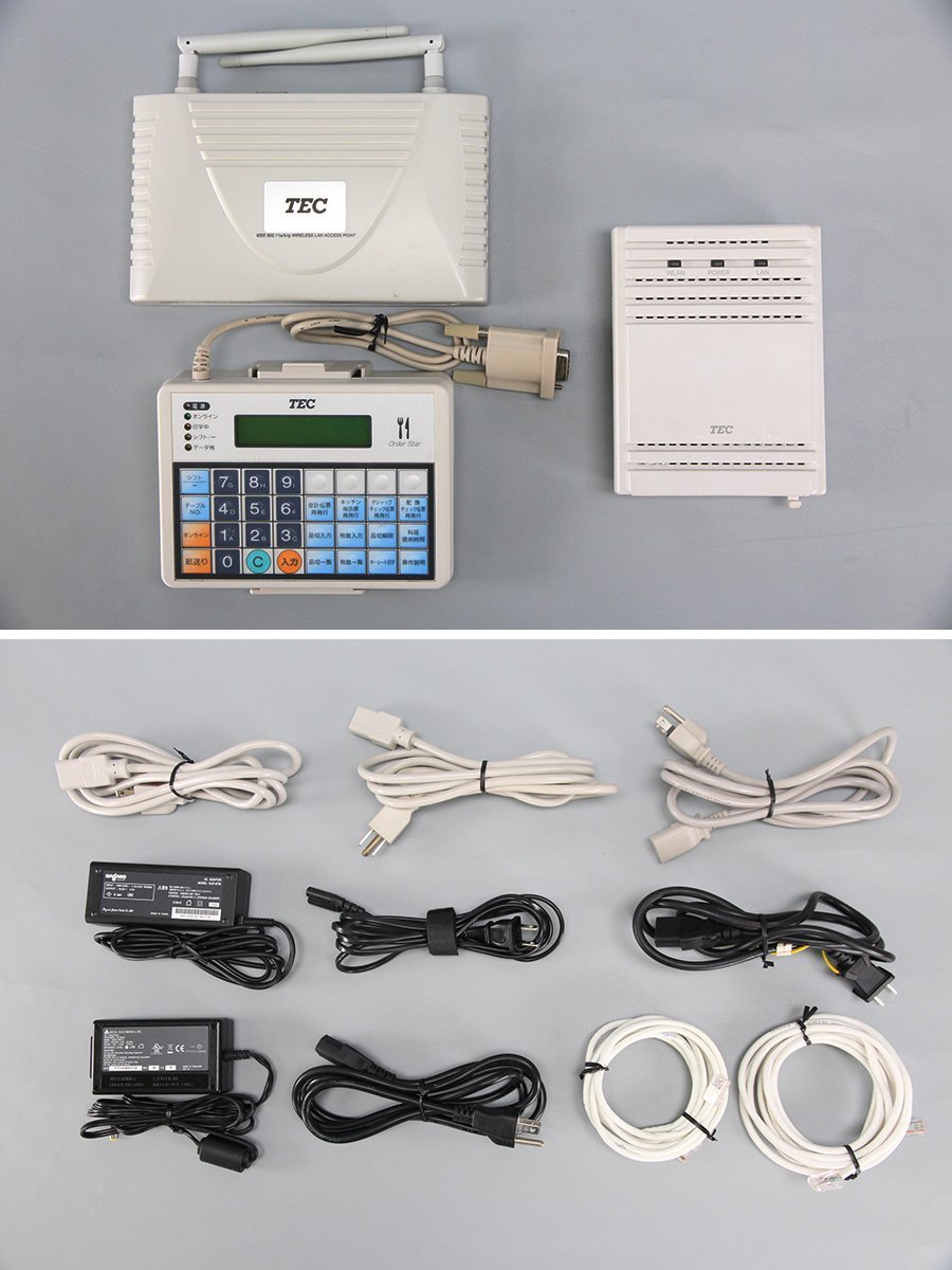 TEC レジ POSターミナル QT-100 リモートプリンタ ハンディ 東芝テック