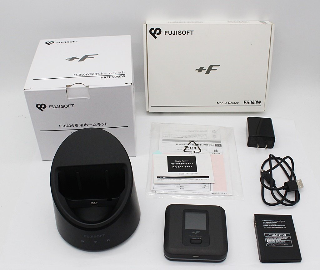 富士ソフト Fs040w 新品 +F FS040W + 専用ホームキット セット