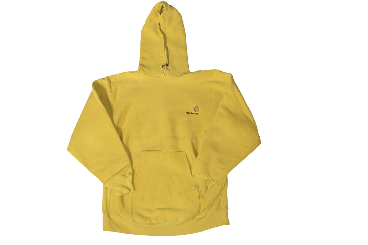 最新デザインの VINTAGE 90'S CARHARTT HOODIE カーハート パーカー