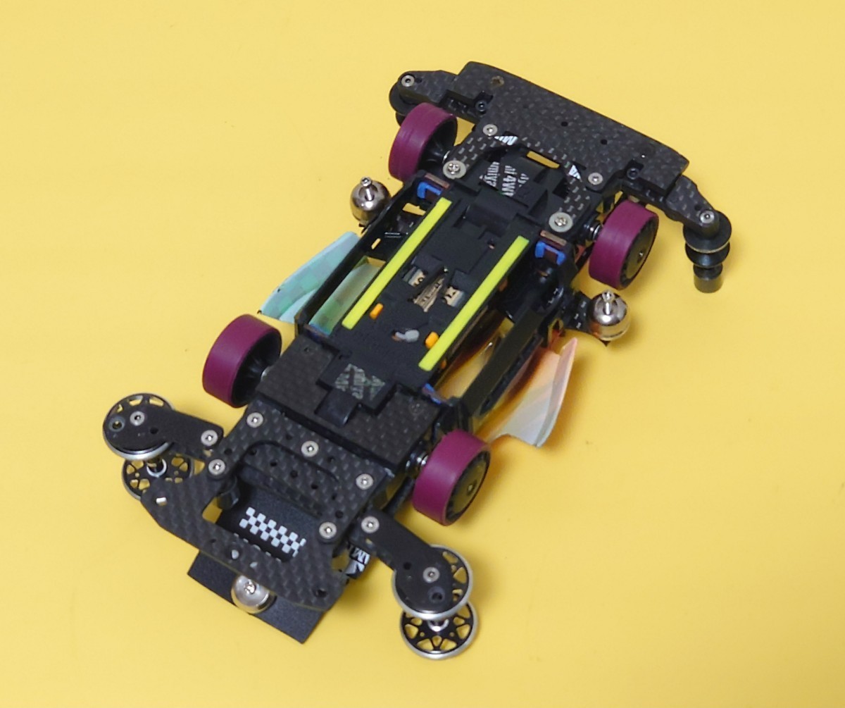 ミニ四駆 MSフレキ フルカスタム完成車 ATリジッド&アンカー ミニ四駆 MSフレキ フルカスタム完成車 ATリジッド&アンカー
