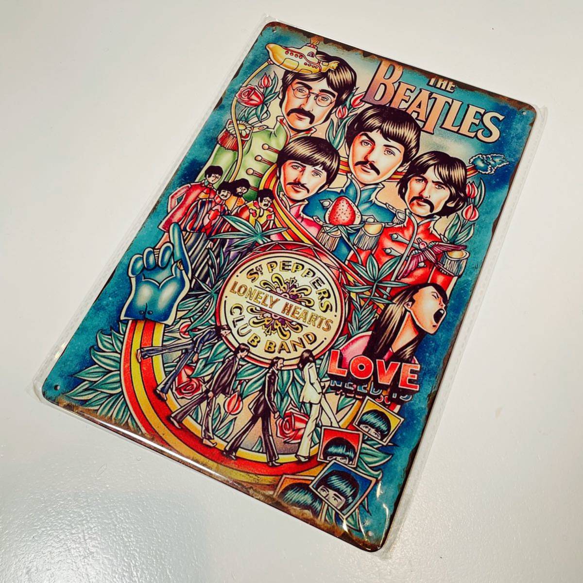 【メタルポスター】 ビートルズ The Beatles③(新品)