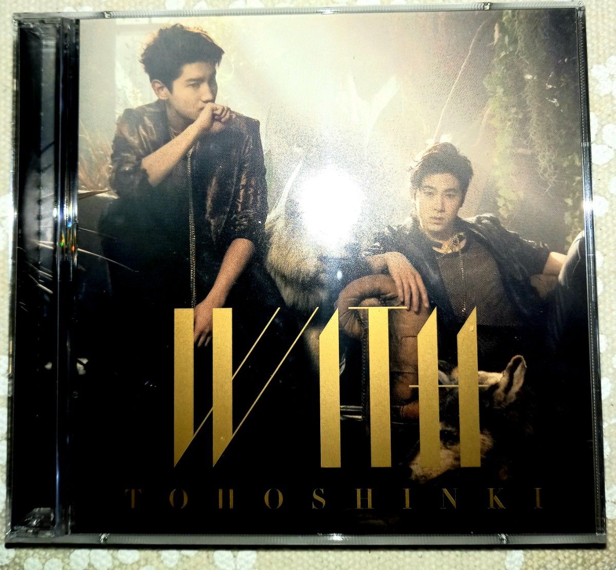 東方神起アルバムCD(２枚セット)『WITH』【初回限定盤A(DVD付き)】+【初回限定盤B(DVD付き)】