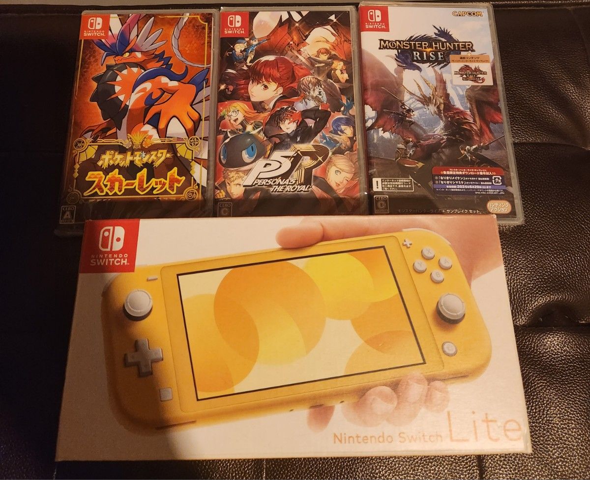 Nintendo Switch Liteとソフト3本セット新品未開封|PayPayフリマ