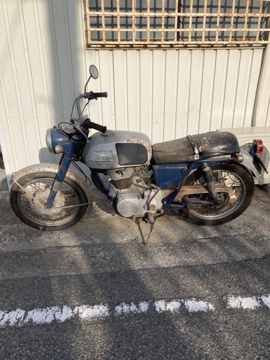 メグロ250 スタミナ カワサキ W1 Z1 マッハ レストアベース部品取り