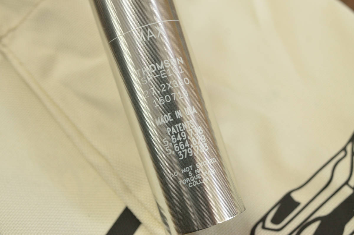 熱販売 THOMSON/トムソン ELITE SEATPOST/エリート シートポスト 27.2