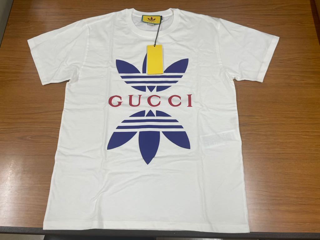 送料込!新品未使用タグ付き・国内完売 adidas x Gucci コットン