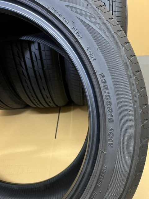 タイヤ4本セット BRIDGESTONE REGNO GR-X11 235/50/18 101V 2021年製