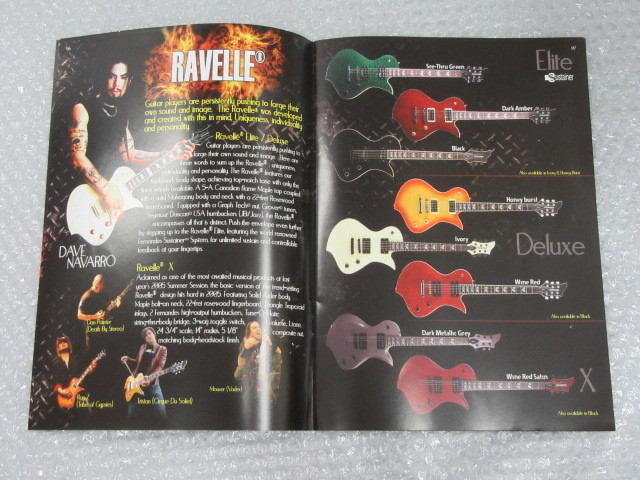  catalog / foreign book /FERNANDES Fernandes /GUITARS guitar /2006