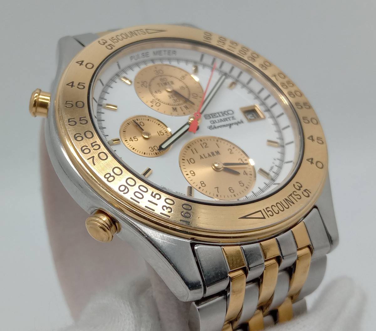 ジャンク 【ジャンク】 SEIKO セイコー クロノグラフ クォーツ ジャンク 【ジャンク】 SEIKO セイコー クロノグラフ クォーツ