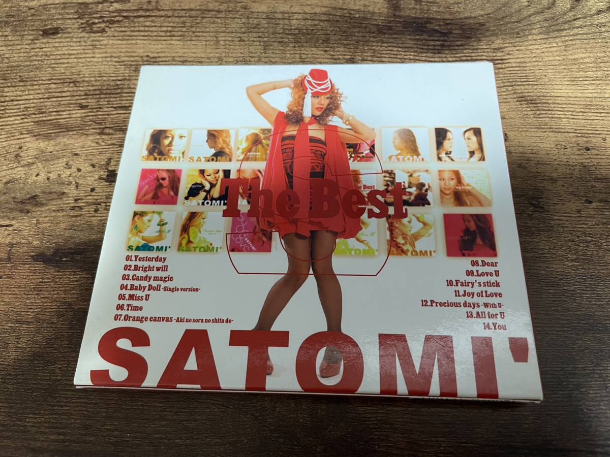 SATOMI’CD「The Best」初回限定盤●_画像2