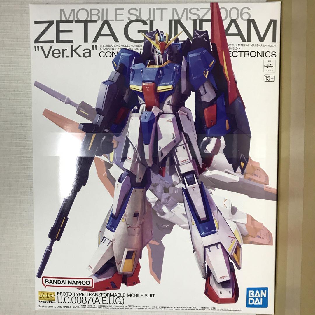 激安セール】 【新品未開封】MG ゼータガンダム Zガンダム 1/100 プラモデル