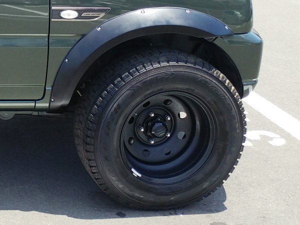 16インチ 鉄チンホイール JA11 JB23 JB64 JB74ジムニー 三菱ジープ