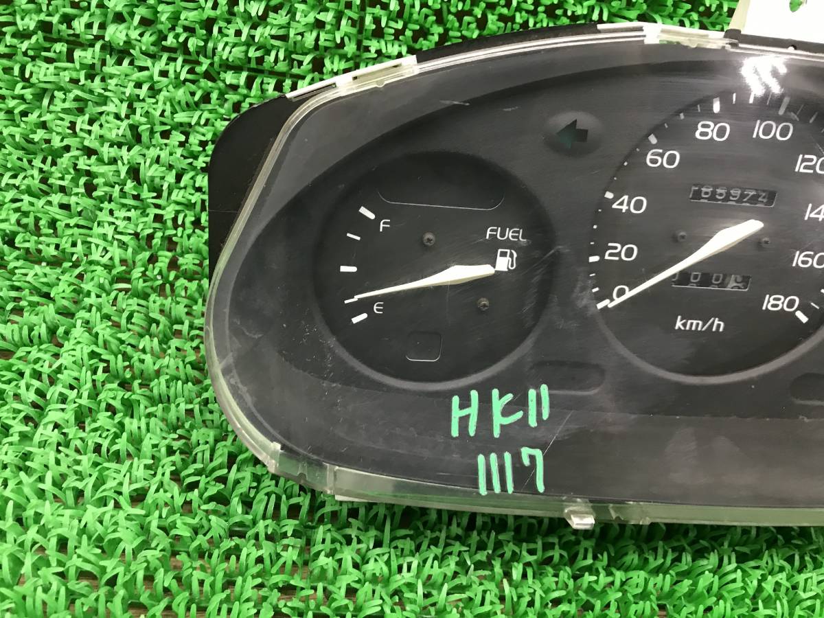 1117 Nissan March HK11 original speed meter speed meter panel speed meter meter mileage 165974km