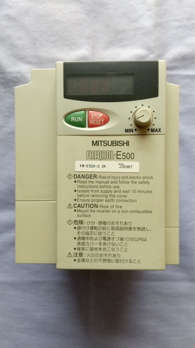 MITSUBISHI ELECTRIC FR-E520-2.2K(1477)_画像1