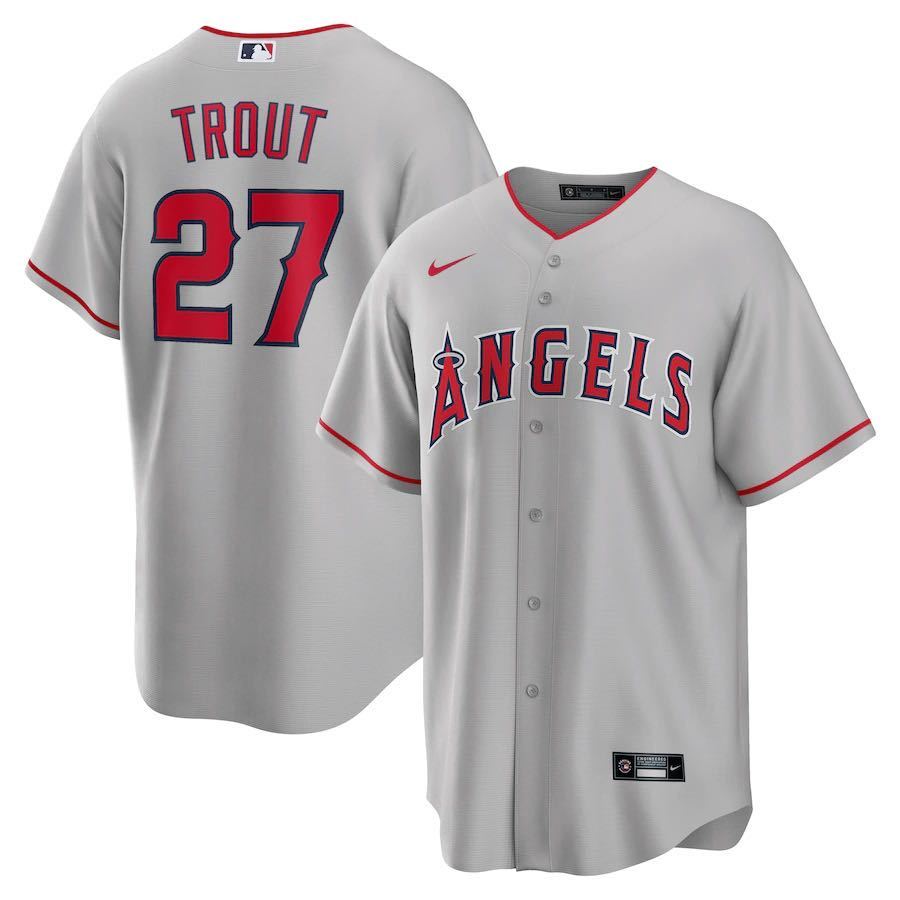 良質 ユニフォーム マイク・トラウト ナイキ 大谷翔平 エンゼルス MLB