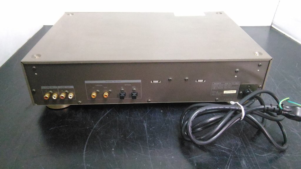 ジャンク SONY ソニー DEGITAL AUDIO TAPE DECK DAT デッキ DTC-59ES_画像4