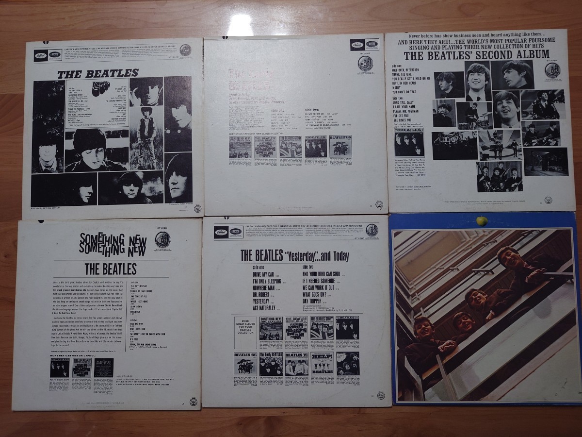 ★ビートルズ Beatles★1967-1970★The Early★Second Album★Something New★Yesterday and Today★ラバー・ソウル★LPレコード★中古品_画像2