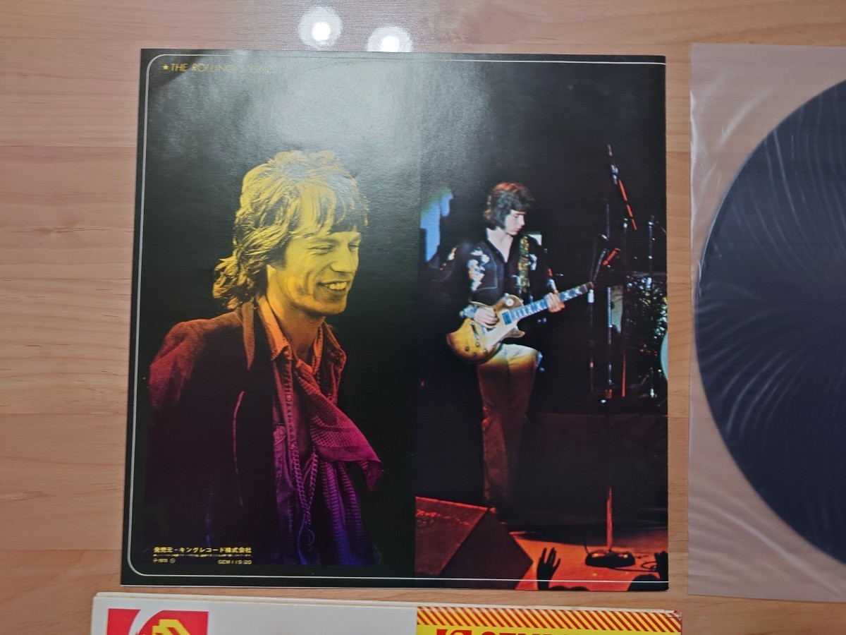 ★ローリング・ストーンズ THE ROLLING STONES★GEM 119-20★帯付★2LPレコード★ジャケット、帯経年汚れあり★中古品 