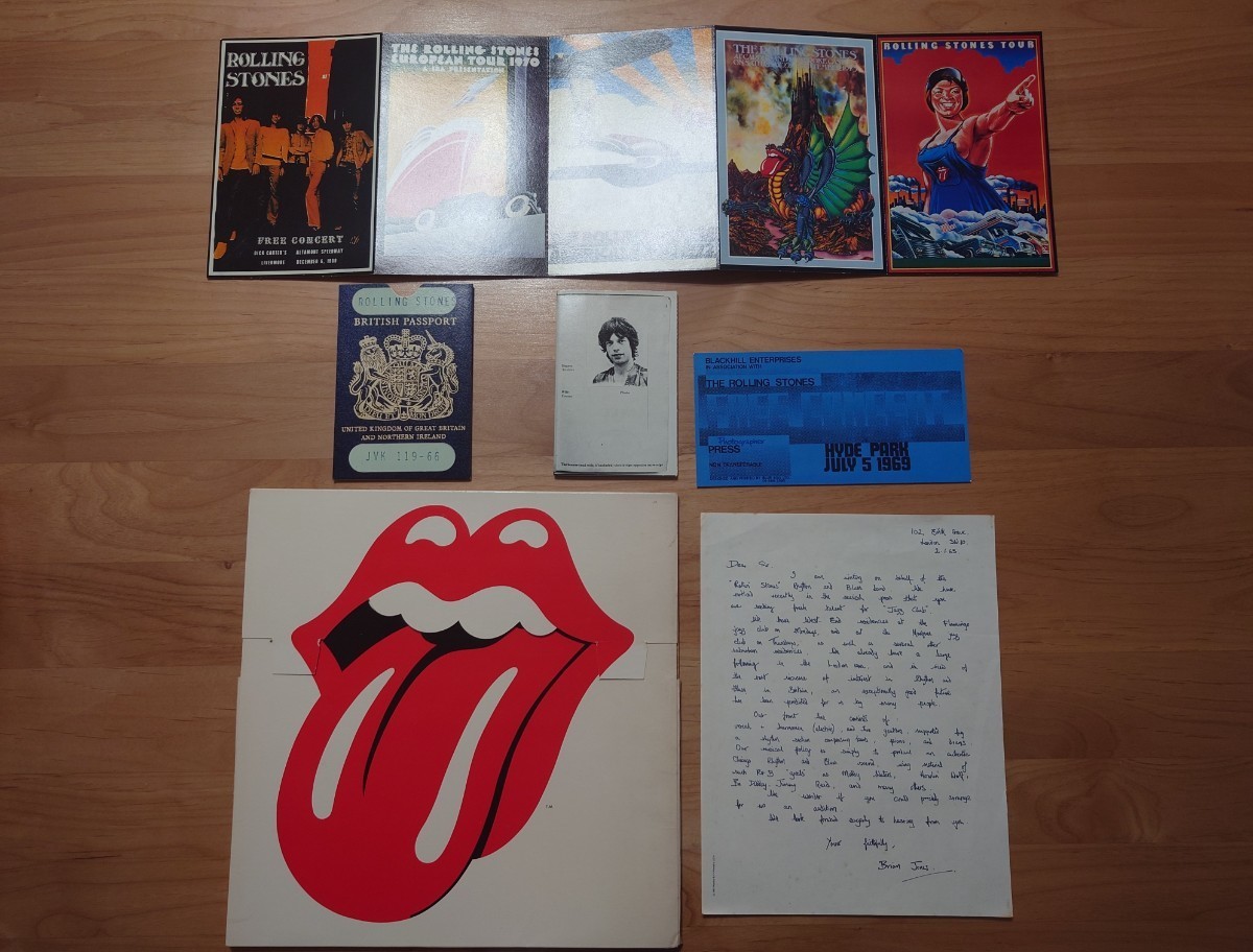 ★ローリング・ストーンズ THE ROLLING STONES★ポスターなど★ファンクラブ★グッズ★中古品