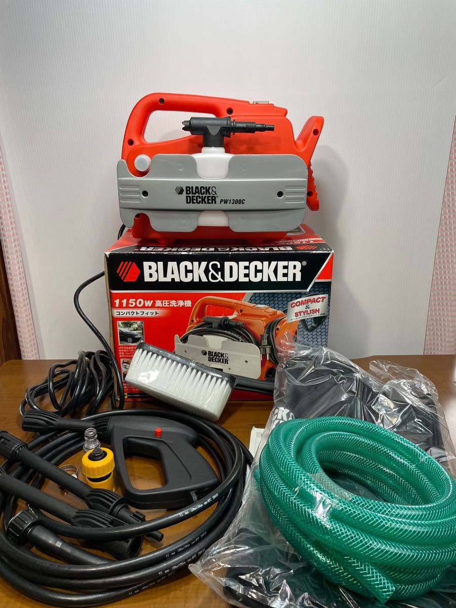 高圧洗浄機 BLACK&DECKER PW1300C|Yahoo!フリマ(旧PayPayフリマ) 高圧洗浄機 BLACK&DECKER PW1300C|Yahoo!フリマ(旧PayPayフリマ)