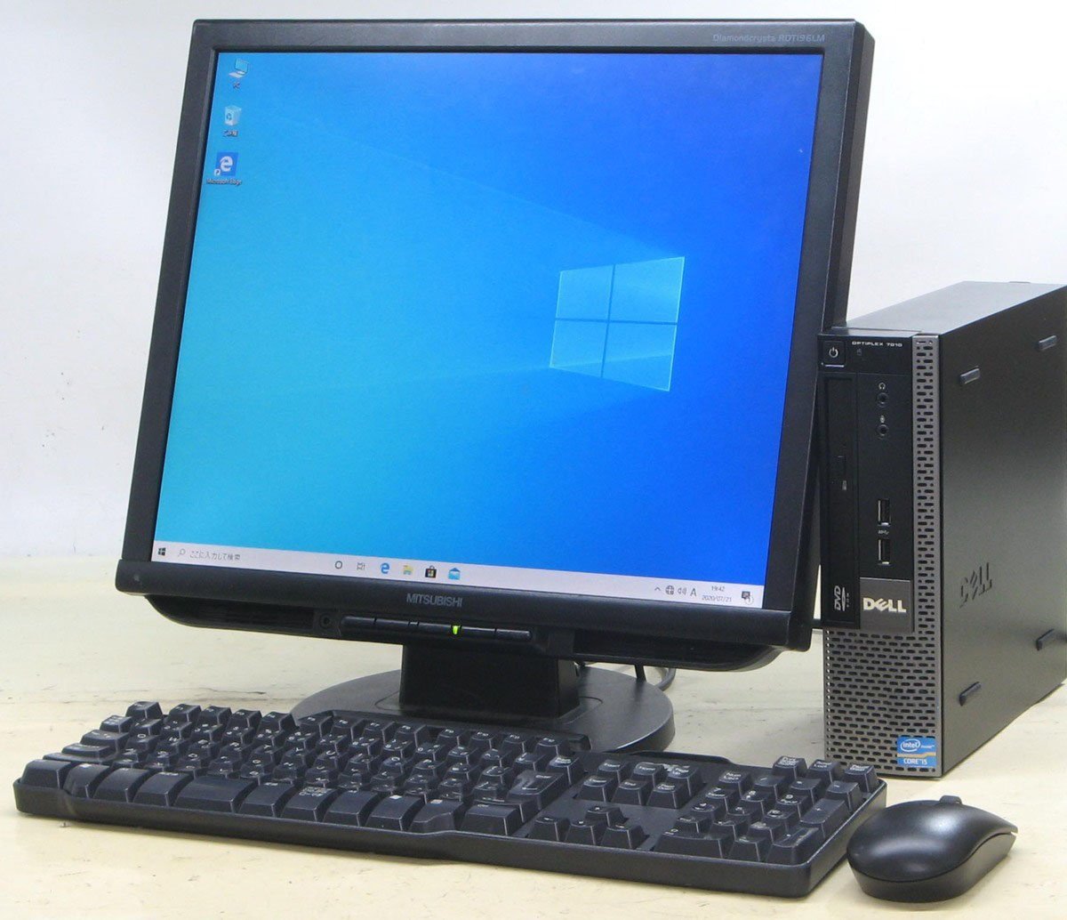新作人気モデル 19インチ □ 7010-3470USDT Optiplex DELL 液晶セット