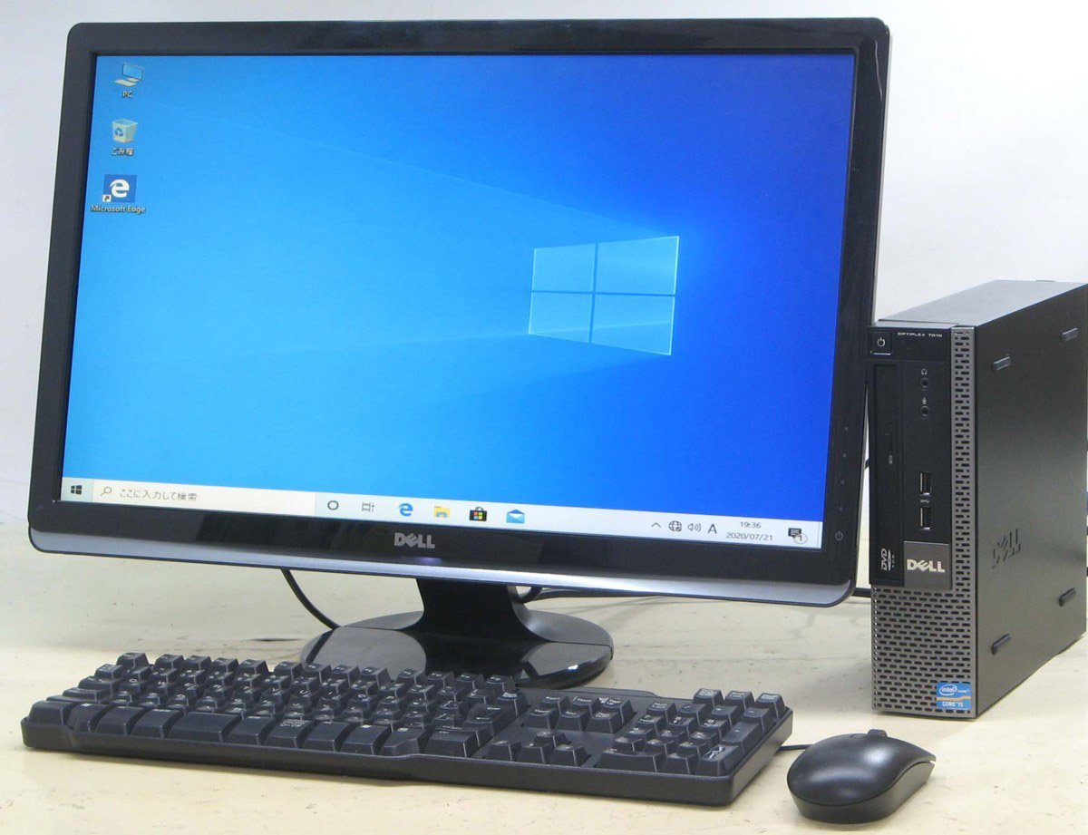 お気にいる DELL Optiplex デスクトッ i5-3470S/DVDROM/DisplayPort