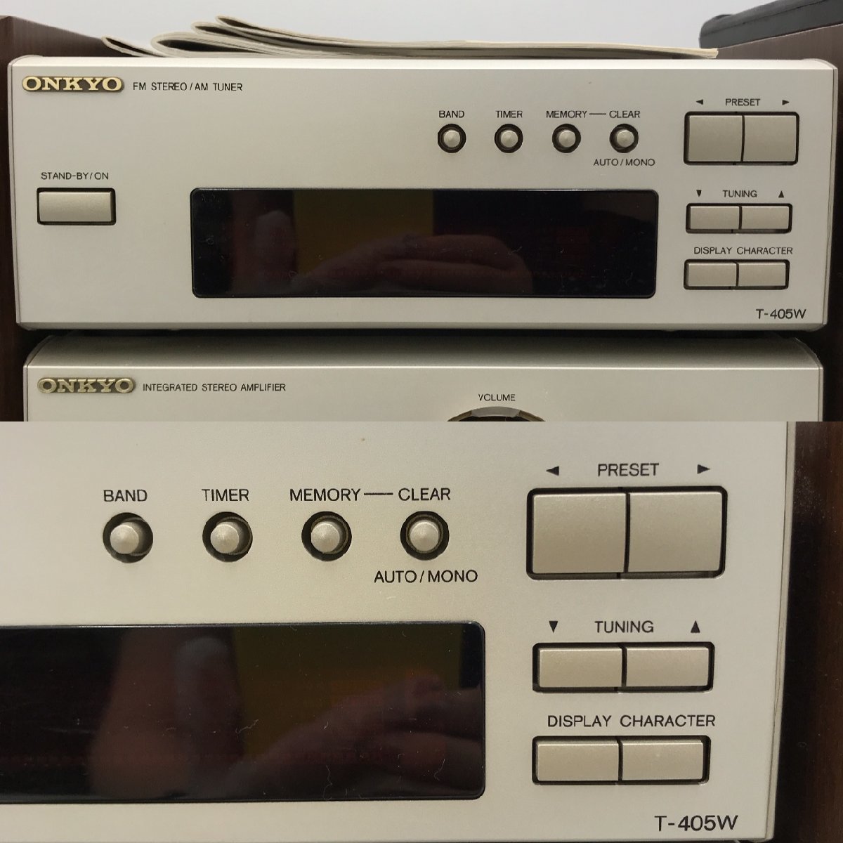ONKYO オンキョー INTECシリーズ システムコンポ 動作確認 FM AM ONKYO オンキョー INTECシリーズ システムコンポ 動作確認 FM AM