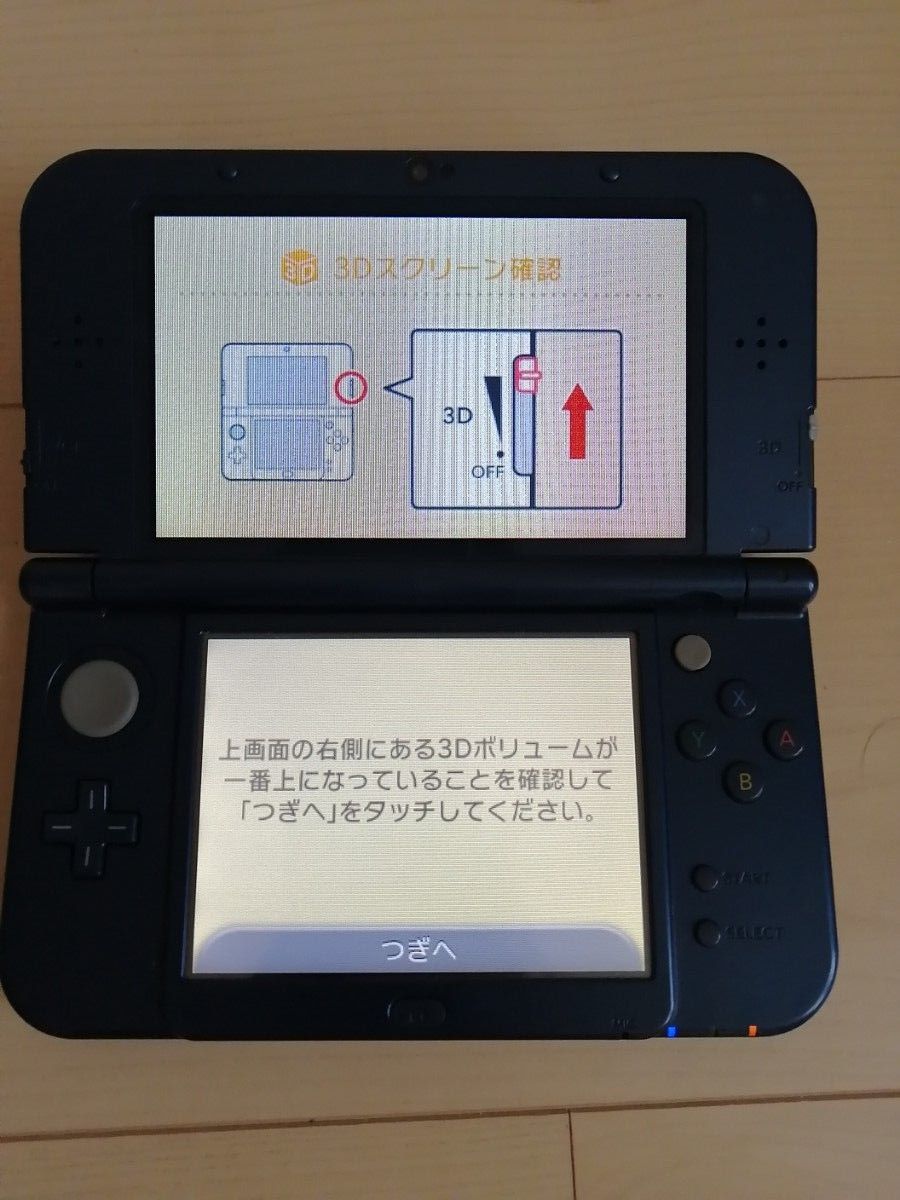 Newニンテンドー3DS LL New3DSLL メタリックブルー　ジャンク品