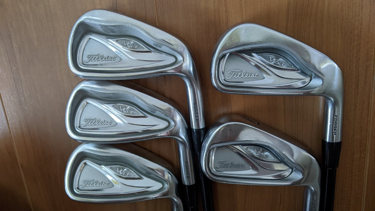 【送料無料】Titleist VG3 2014 FORGED アイアン　(#6〜PW)5本 VG i60シャフト_画像4