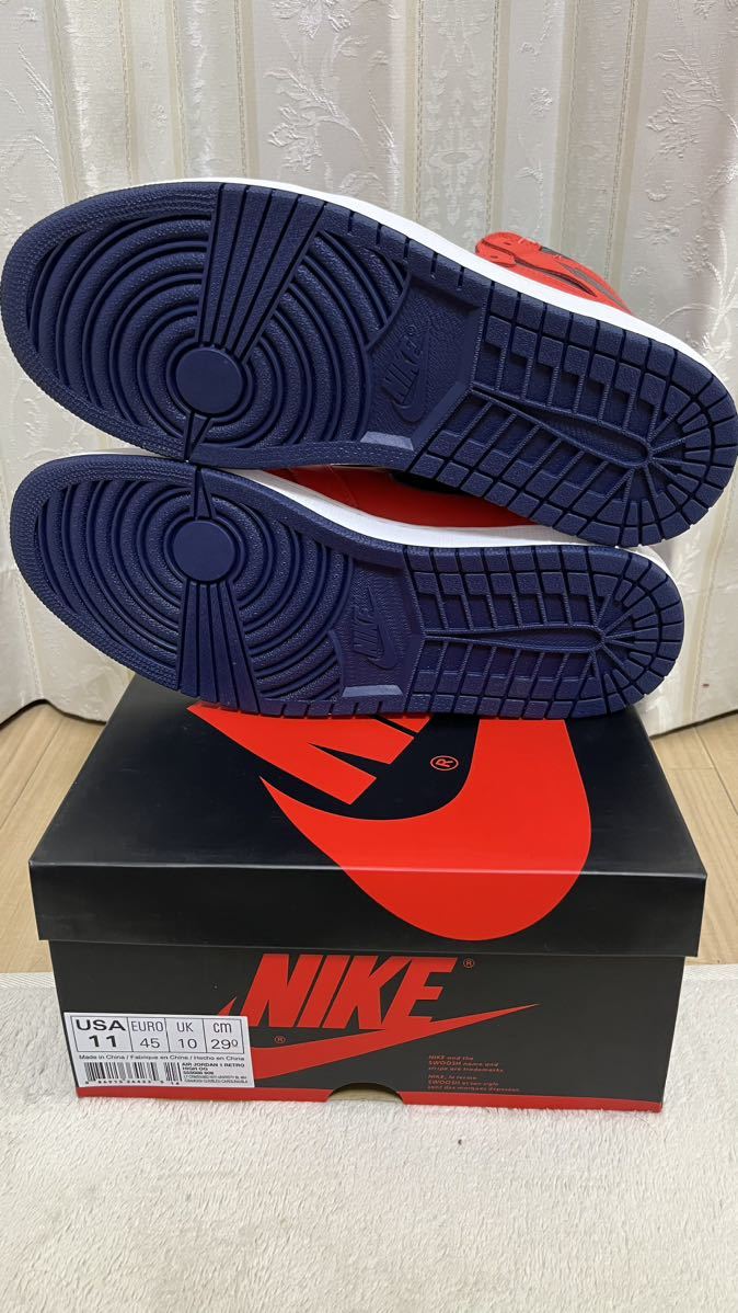 29㎝ AIR JORDAN 1 RETRO HIGH OG DAVID LETTERMAN ナイキ エアジョーダン 1 ブラックヒストリーマンスair jordan NIKE supreme US11