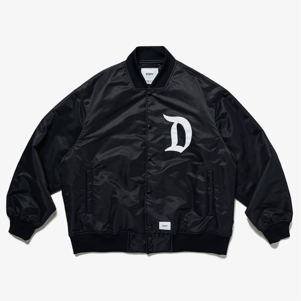 WTAPS 23SS TEAM / JACKET / NYLON.TWILL.DSQD サイズL BLACK 新品未