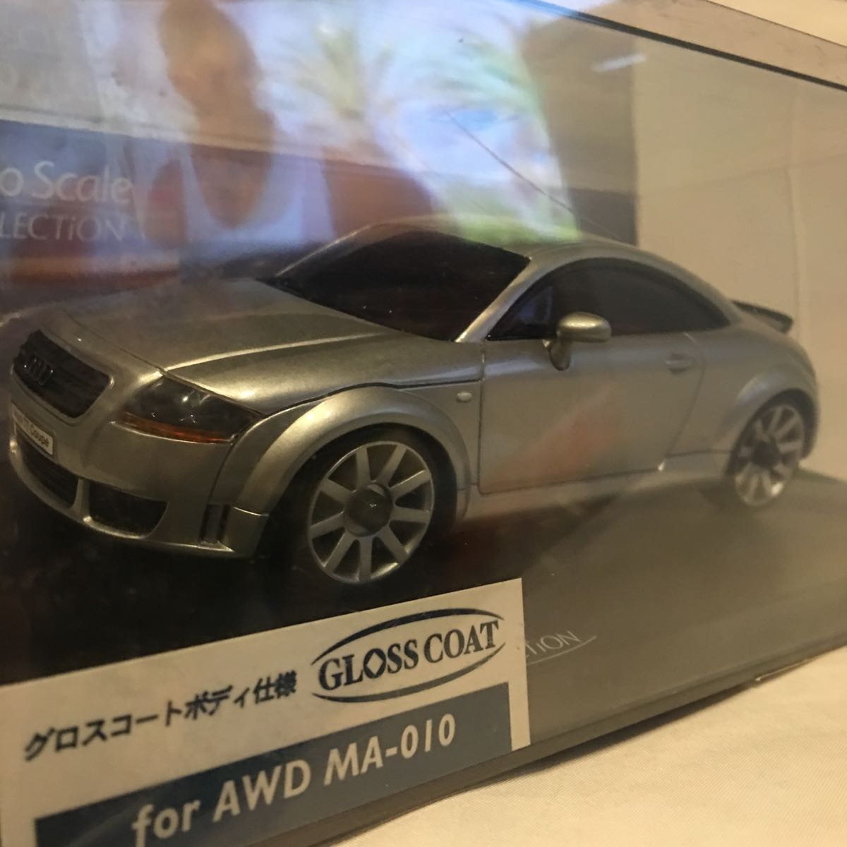 京商 1/27 ミニッツ・レーサー AUDI TT 3.2 Quattro S-line シルバー アウディ 初代 TT クワトロ Sライン クーペ ミニカー モデルカー_画像10