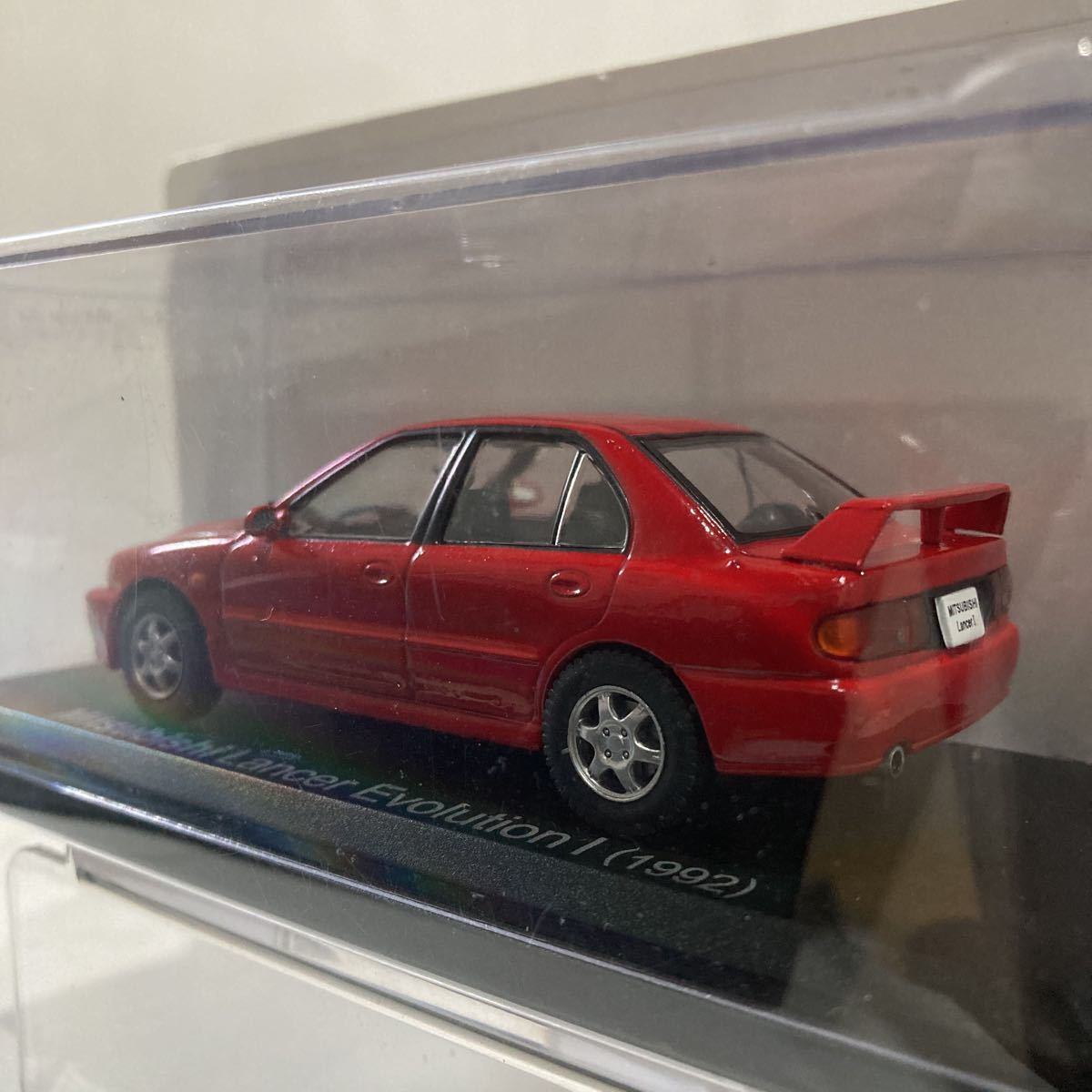 アシェット 国産名車コレクション 1/43 vol.115 Mitsubishi Lancer Evolution I 1992年 三菱 ランサーエボリューション 旧車 ミニカー_画像4