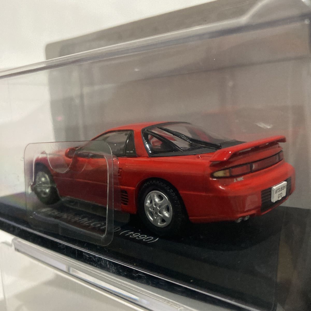 アシェット 国産名車コレクション 1/43 vol.74 Mitsubishi GTO 1990年 三菱 レッド 旧車 ミニカー モデルカー_画像4