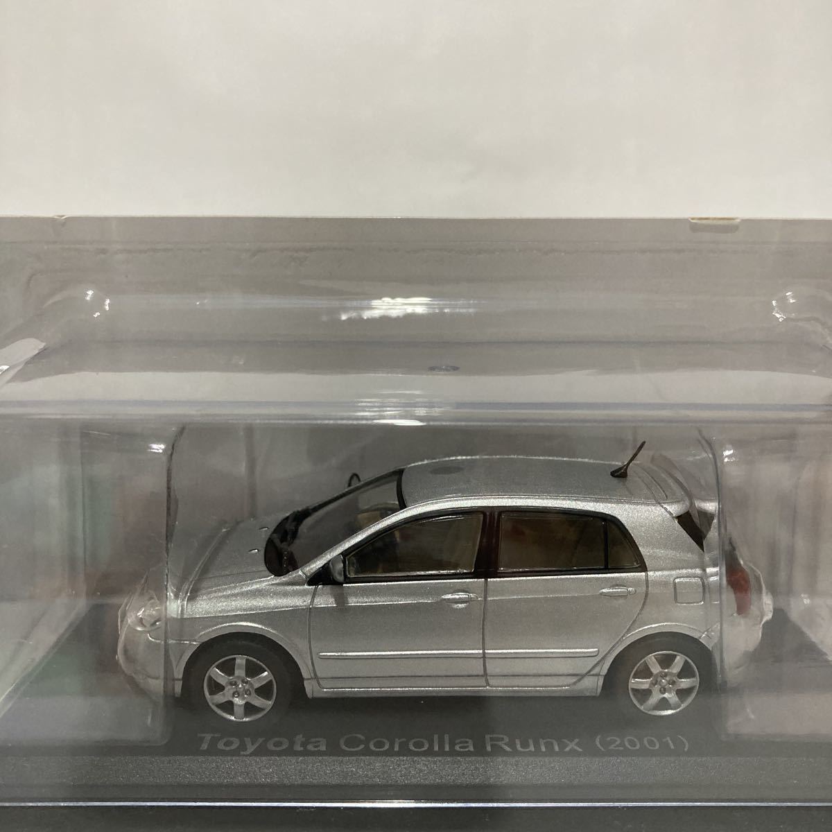 アシェット 国産名車コレクション 1/43 vol.102 TOYOTA Corolla Runx 2001年 トヨタ カローラランクス 旧車 ミニカー モデルカー_画像2