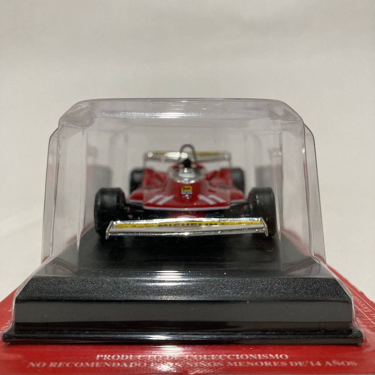 アシェット 公式フェラーリF1コレクション 1/43 Ferrari 312 T4 1979年 Jody Scheckter #11 GP マシン ジョディーシェクター ミニカー_画像8
