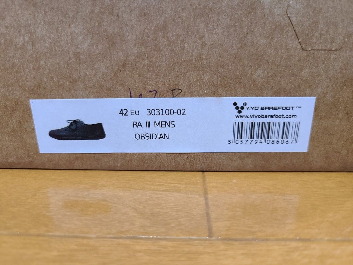 新品未使用 vivobarefoot 【サイズ42】RA III メンズ ビボ 新品未使用 vivobarefoot 【サイズ42】RA III メンズ ビボ