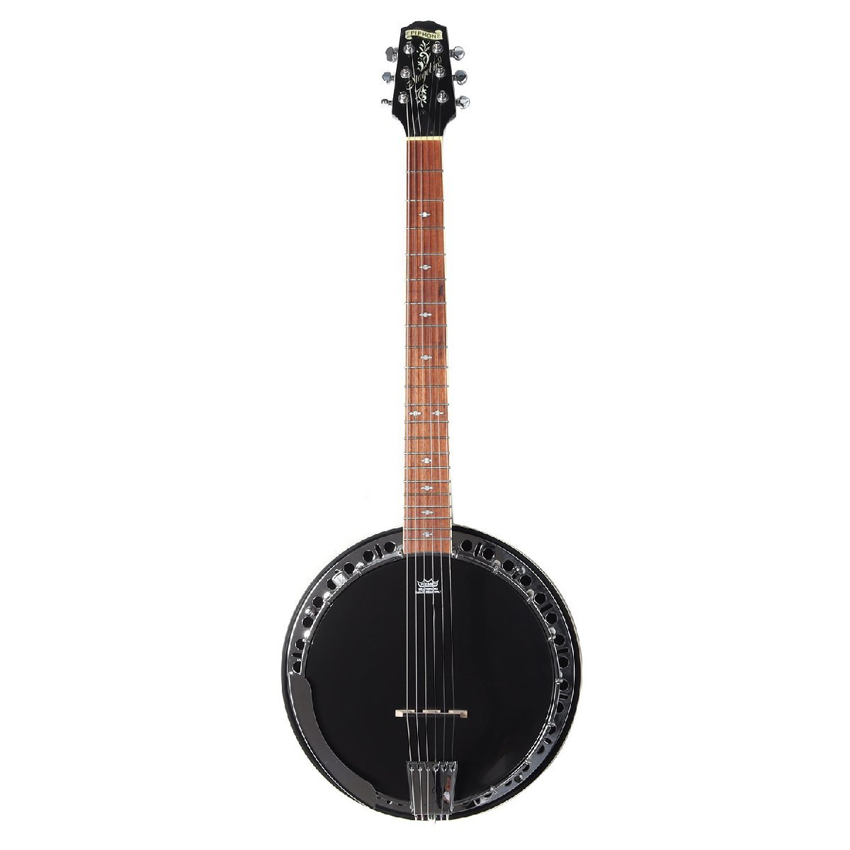 Epiphone エピフォン バンジョー Stagebird 6-String Electric Banjo Mahogany 6弦 エレクトリック ブラック ブラウン ギター エレキ 楽器