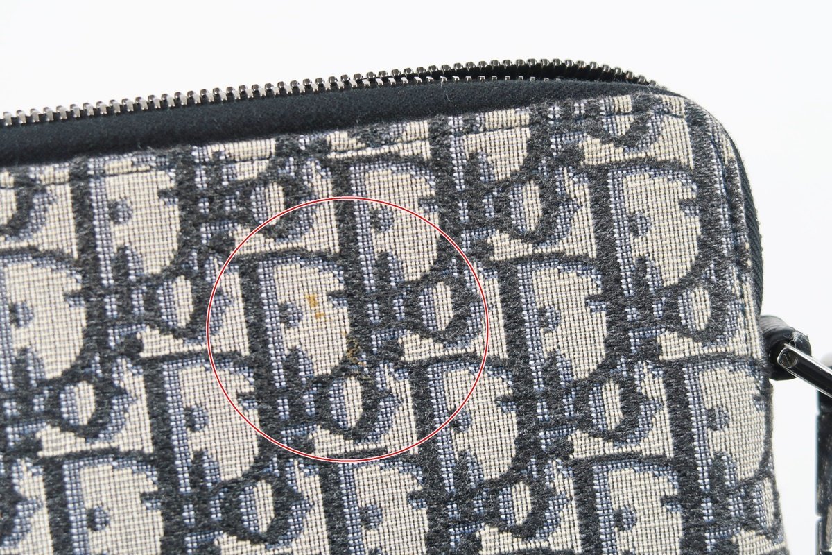 超美品】Christian Dior ディオール トロッター クラッチ セカンド