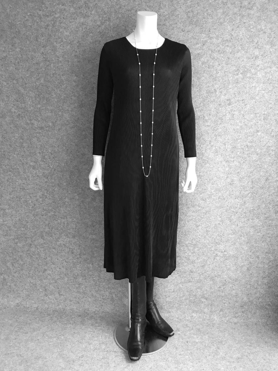 * new goods **2 point SET UP* fine quality pleat One-piece & long cardigan *BK* formal / mother dress also 