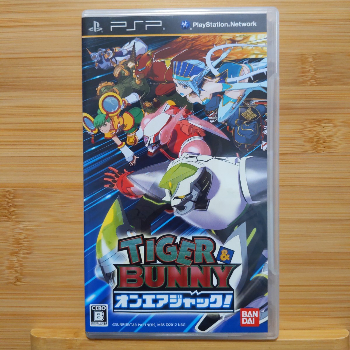 【PSP】 TIGER ＆ BUNNY オンエアジャック！ シール付き_画像1